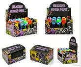 20 Pcs Set Display Box Silicone Hand Pipe with Metal Screen